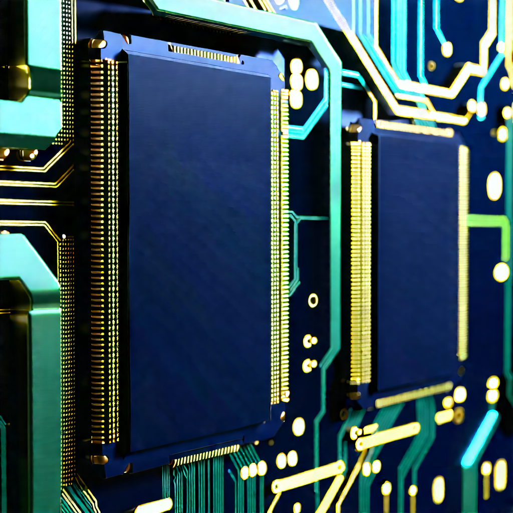 Close-up of memory module