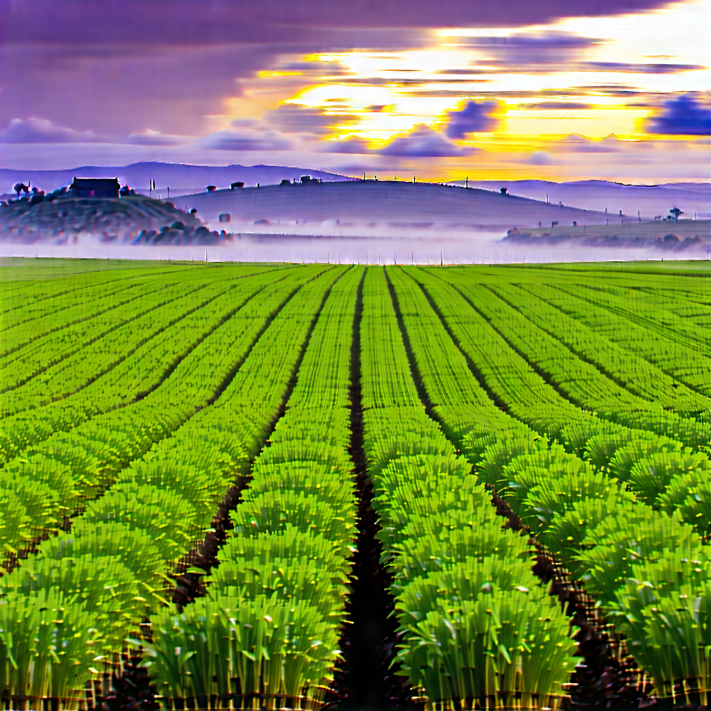 Agricultural Technology In Field Deployment With Large, Lush