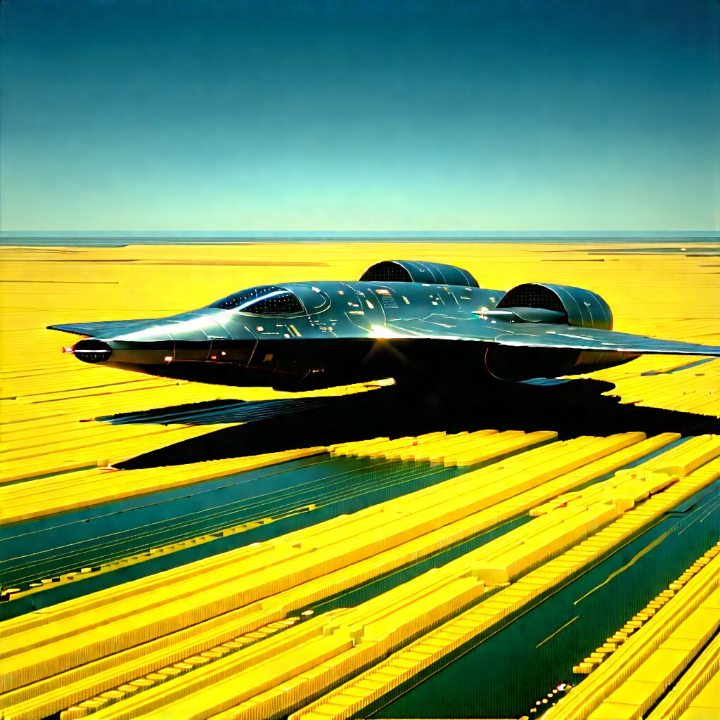 Aerospace Technology In Field Deployment With Large Airplane