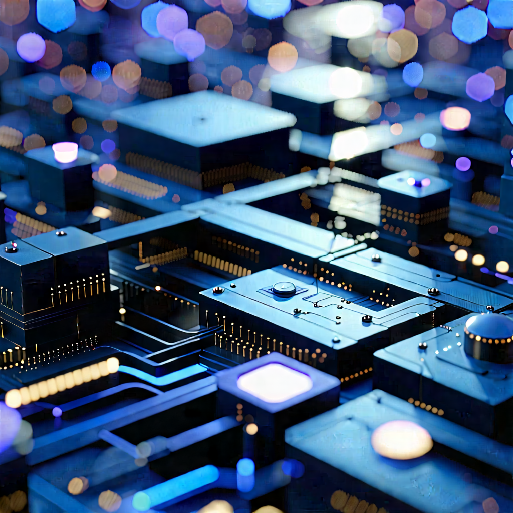 Close-up Of Sensor Array With Image, There