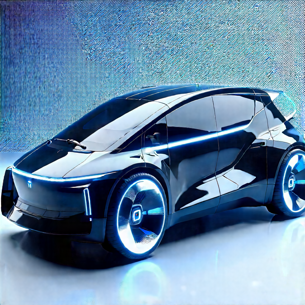 Innovative Electric Vehicle Design With Futuristic Sleek