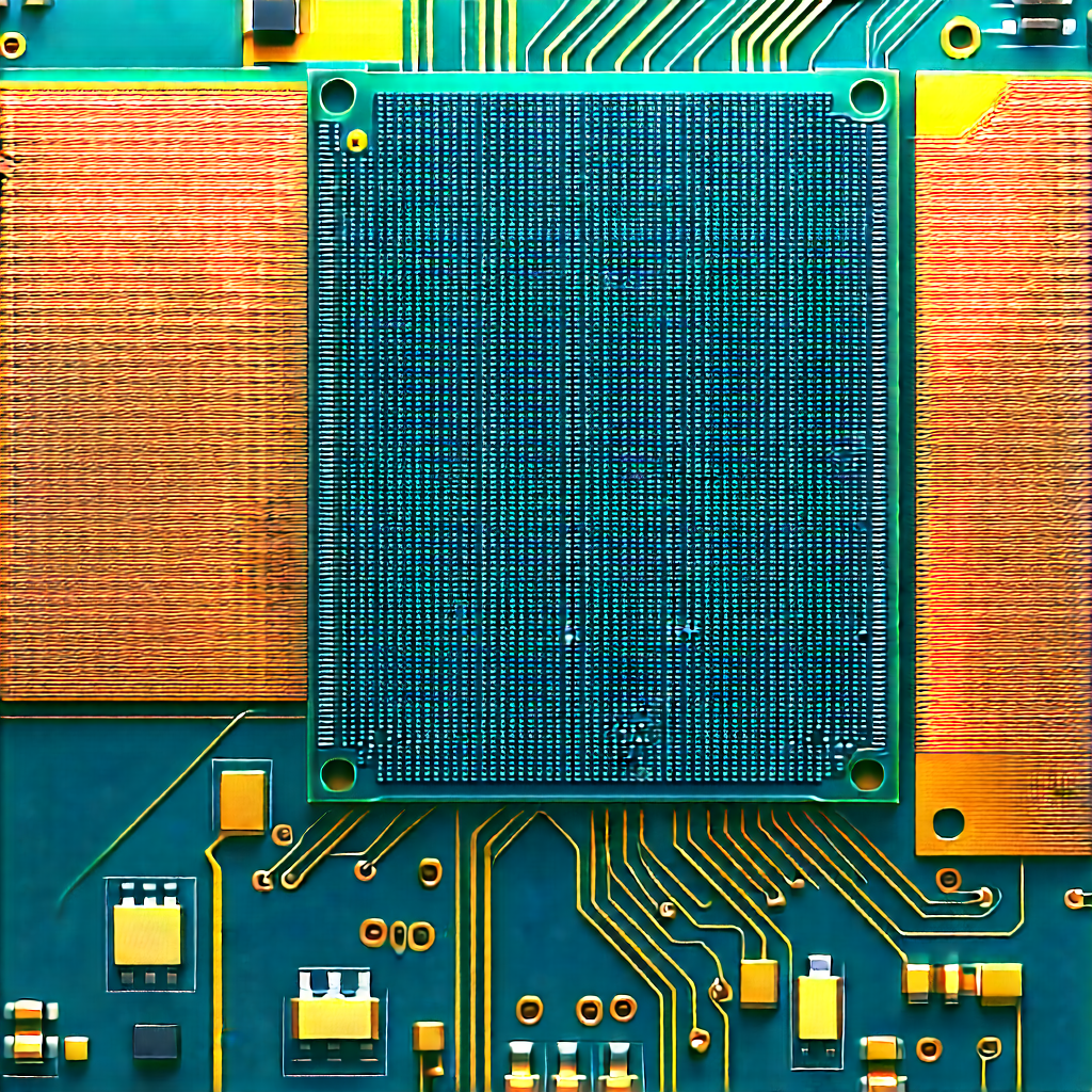 Close-up of electronic circuit
