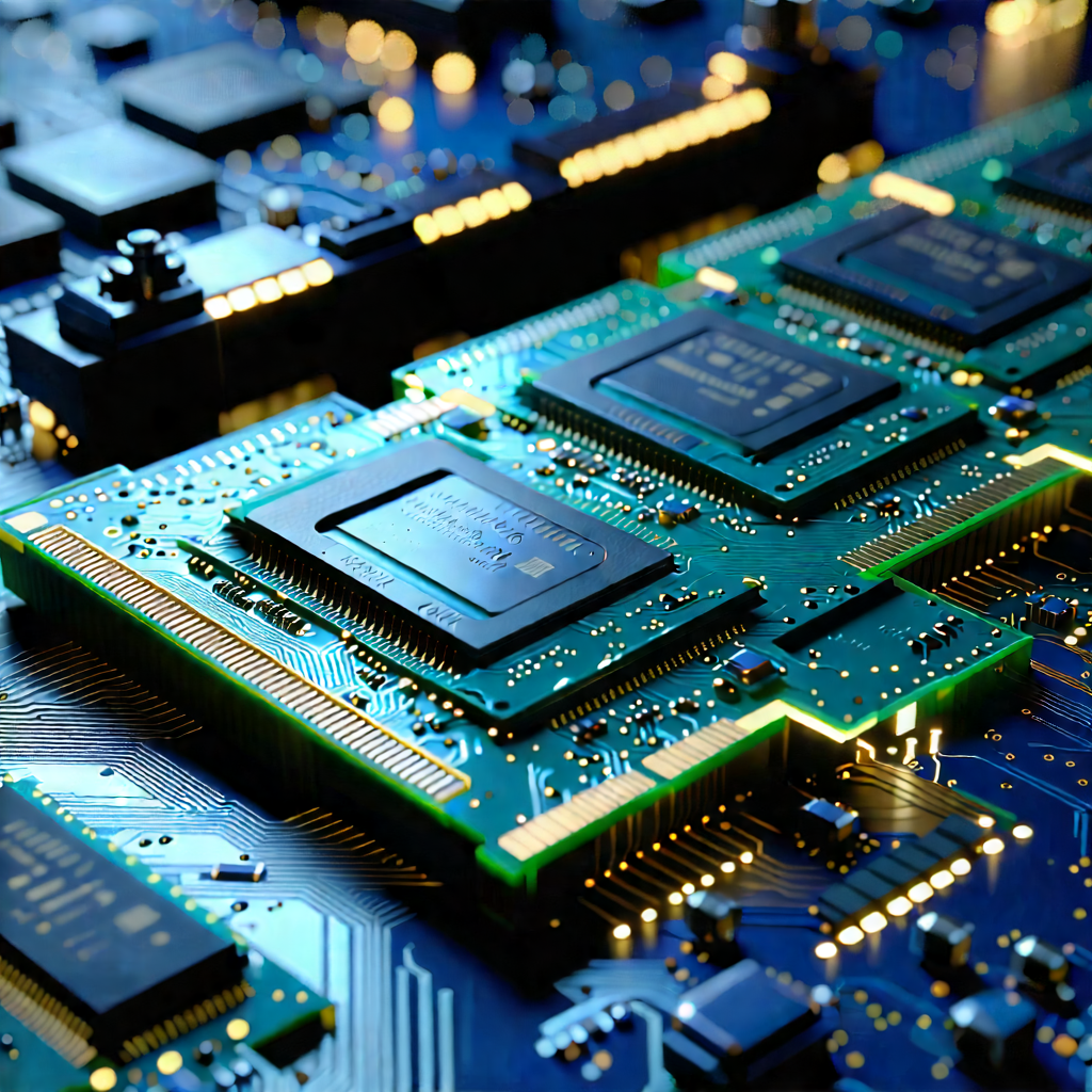 Close-up of memory module