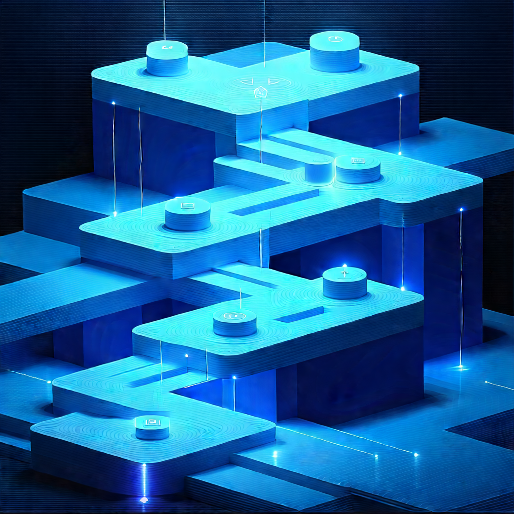 Blockchain network visualization