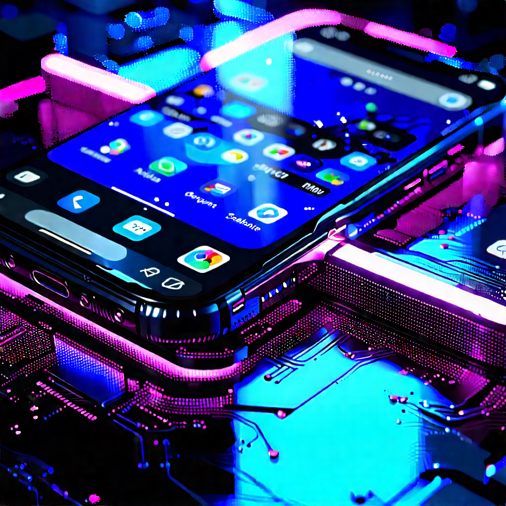 Smartphone With Streaming Content With Cell Phone