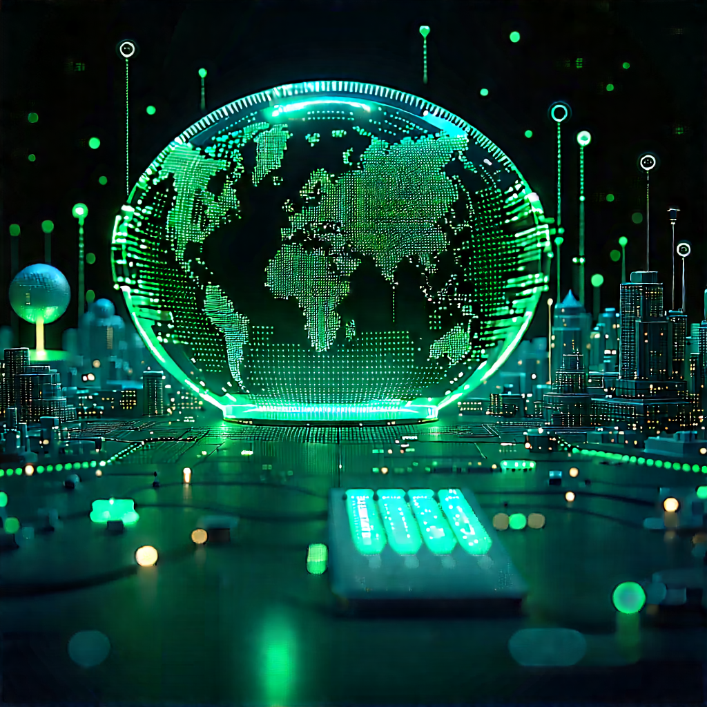 Financial technology in (design:1.35) studio