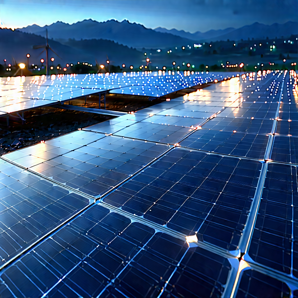 Innovative Renewable Energy (design:1.44) With Large Solar