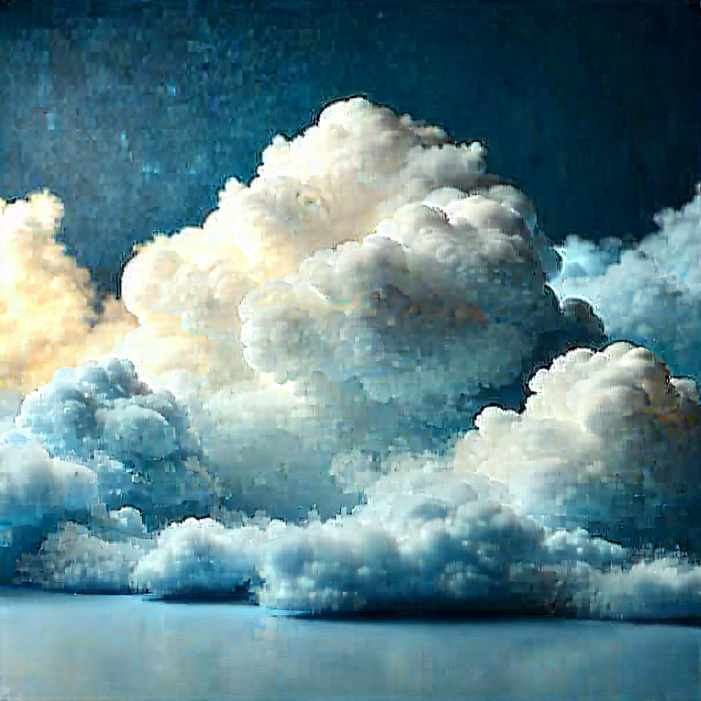 Cloud Computing Visualization With Image, There