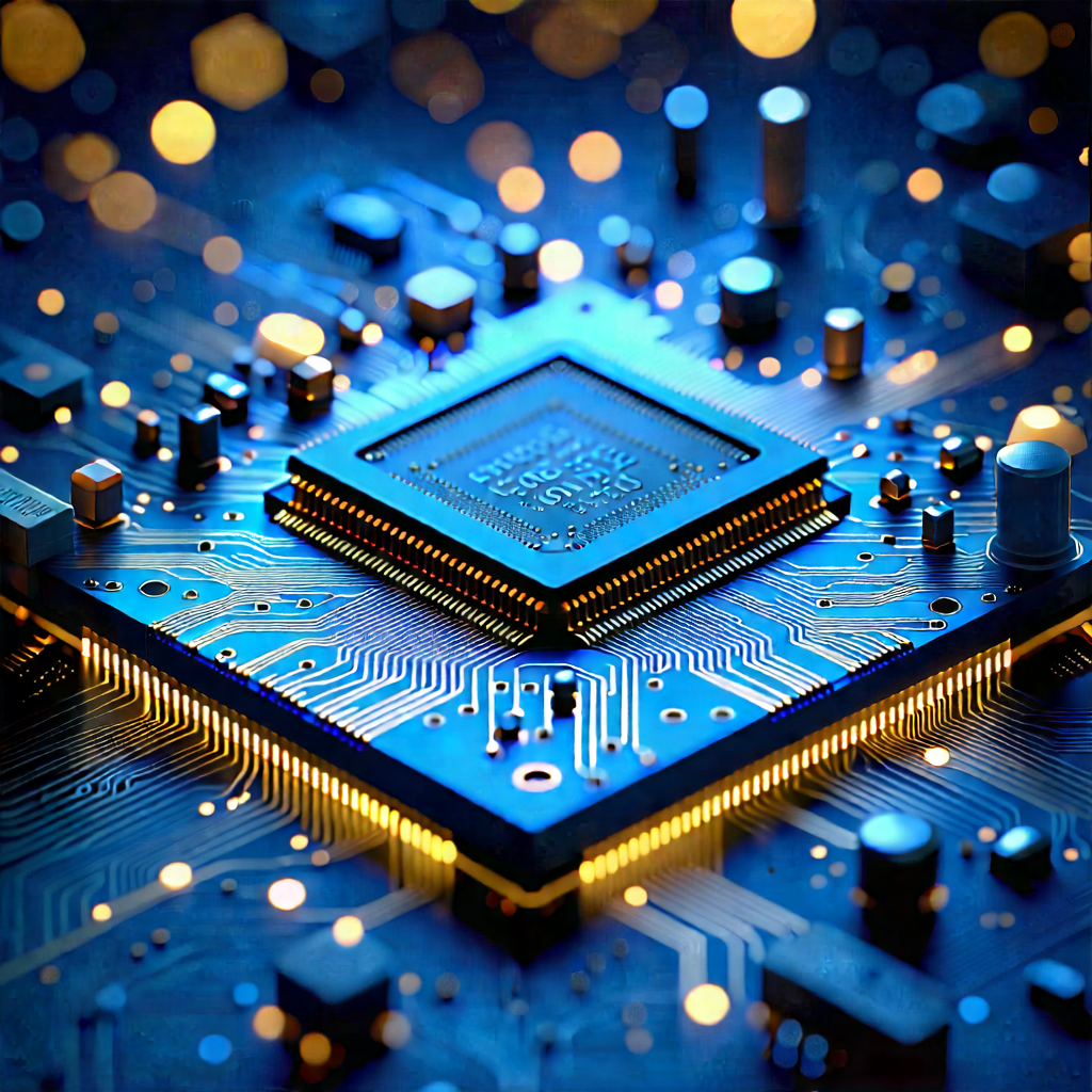 Microchip with data streams