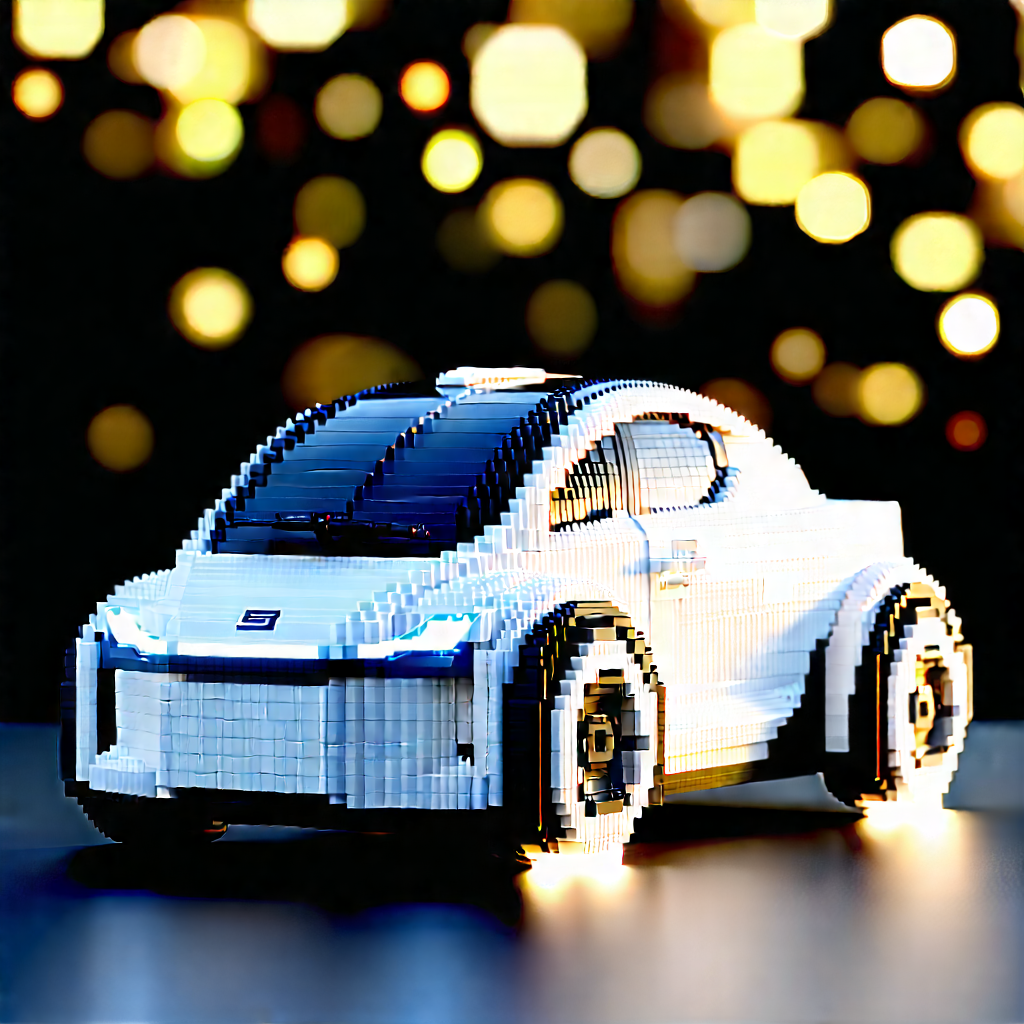 Innovative Electric Vehicle (design:1.21) With White Shown