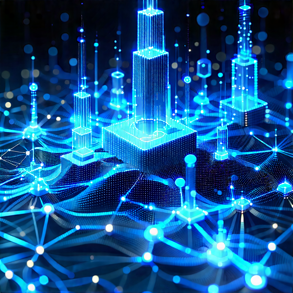 Blockchain network visualization