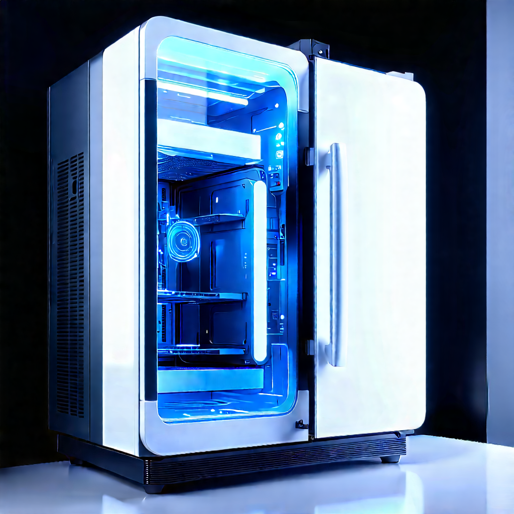 Innovative Smart Appliance Design With Small, White