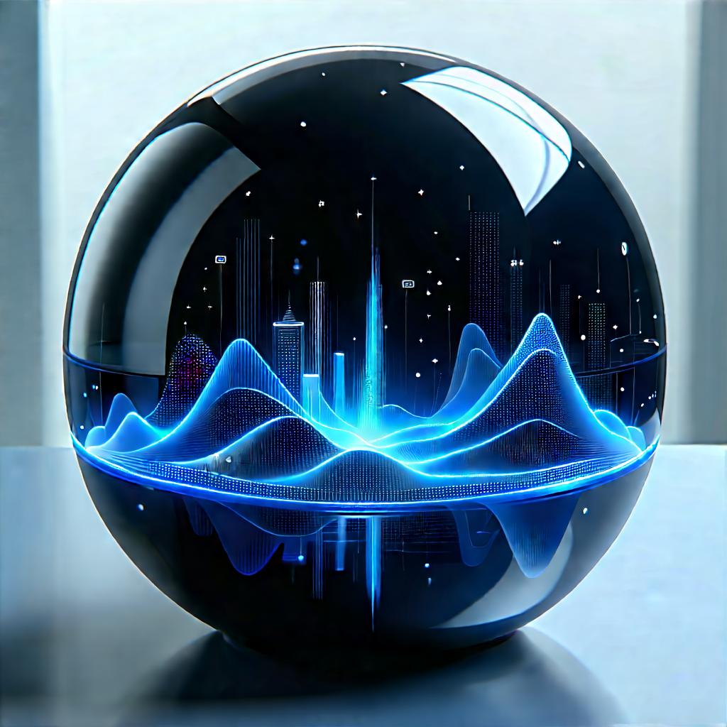 Smart home device with data visualization