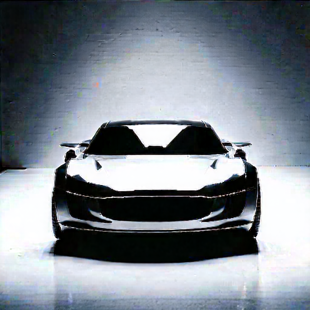 Automotive Technology In Research Center With Black Sports