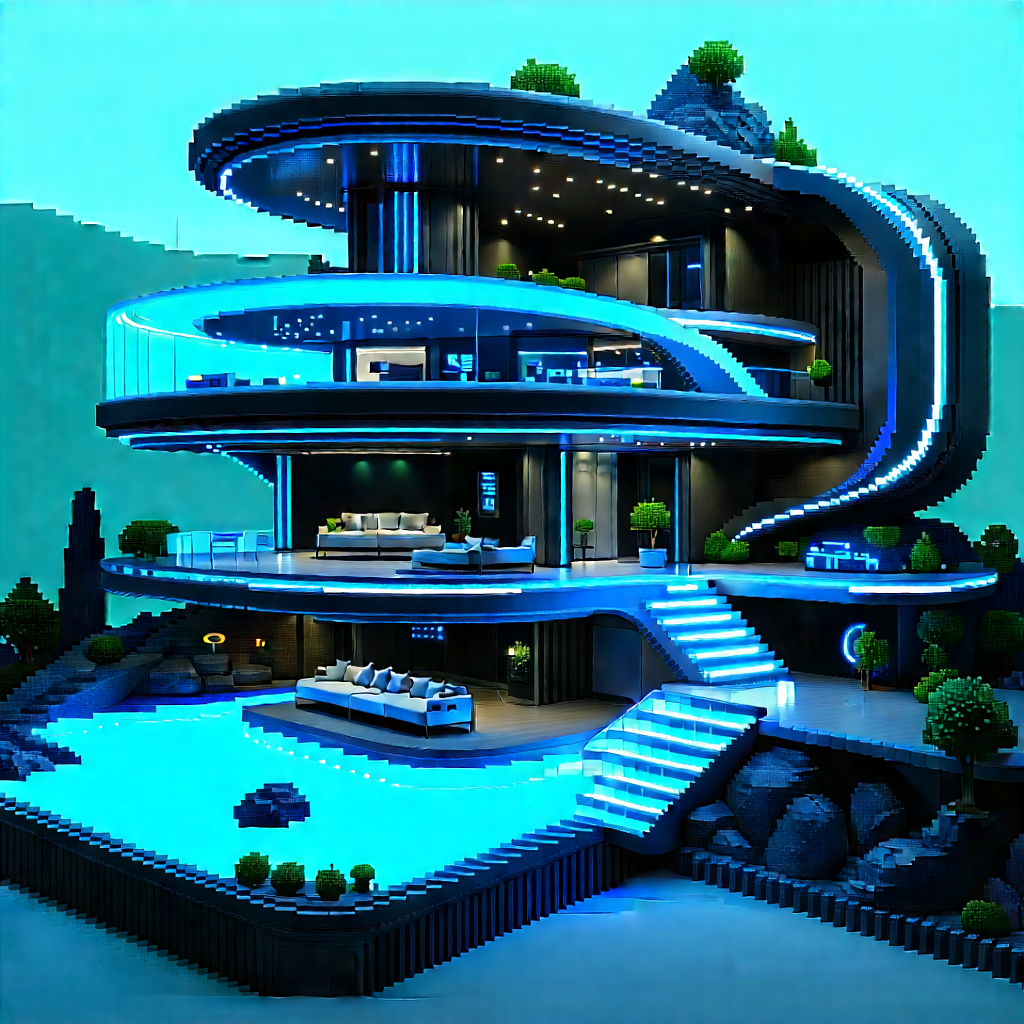 Futuristic smart home
