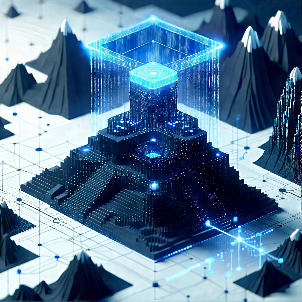 Blockchain network visualization