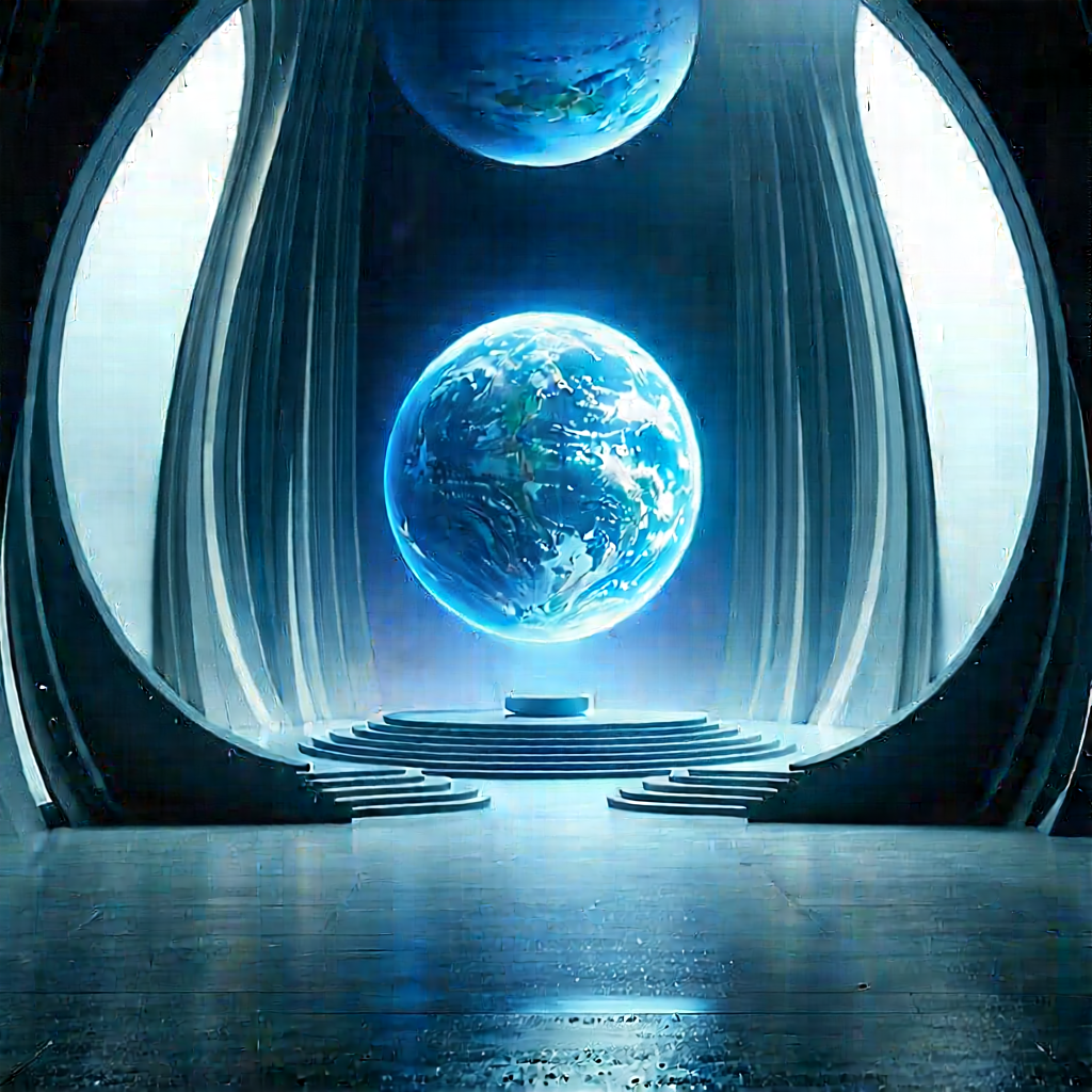 Entertainment Technology In (design:1.46) Studio With Image
