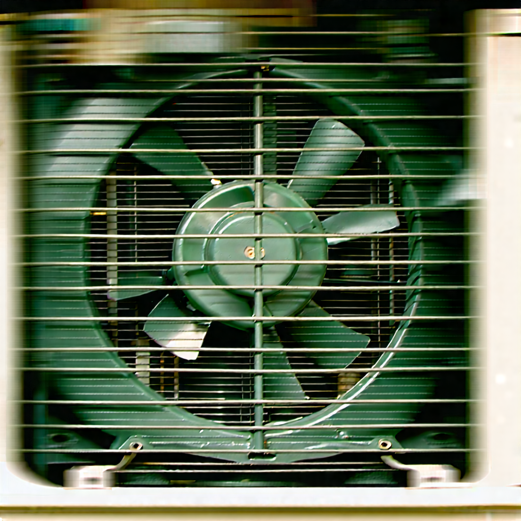 Close-up of cooling system