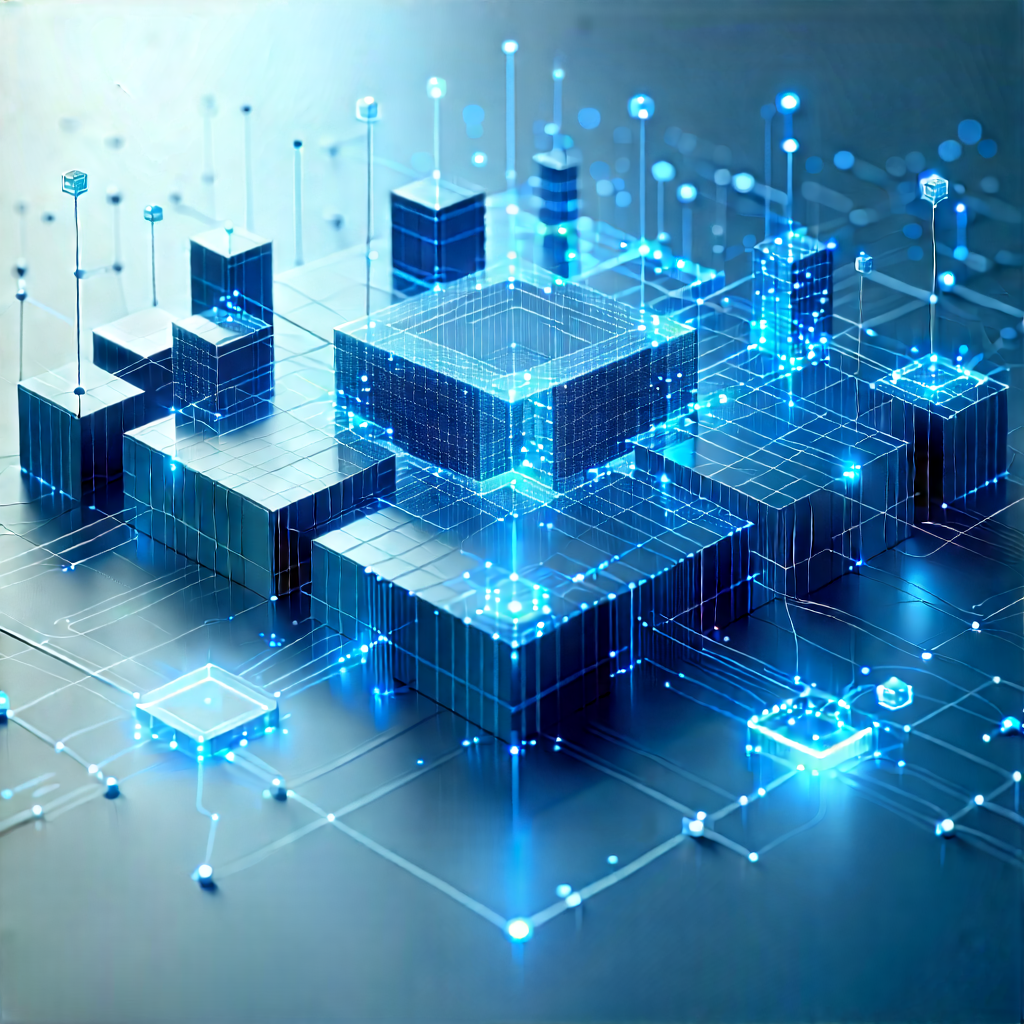 Blockchain network visualization