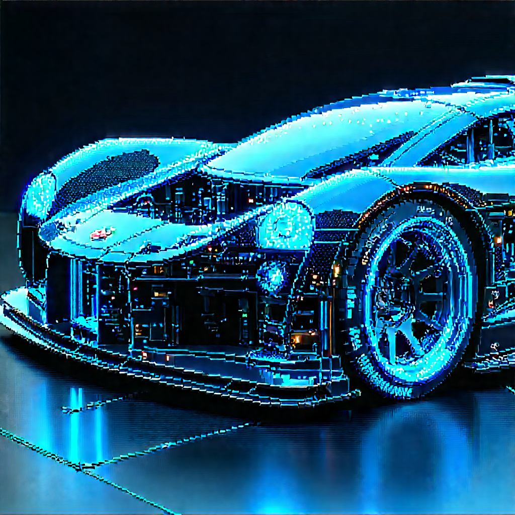 Automotive Technology In Tech Office With Blue Shown