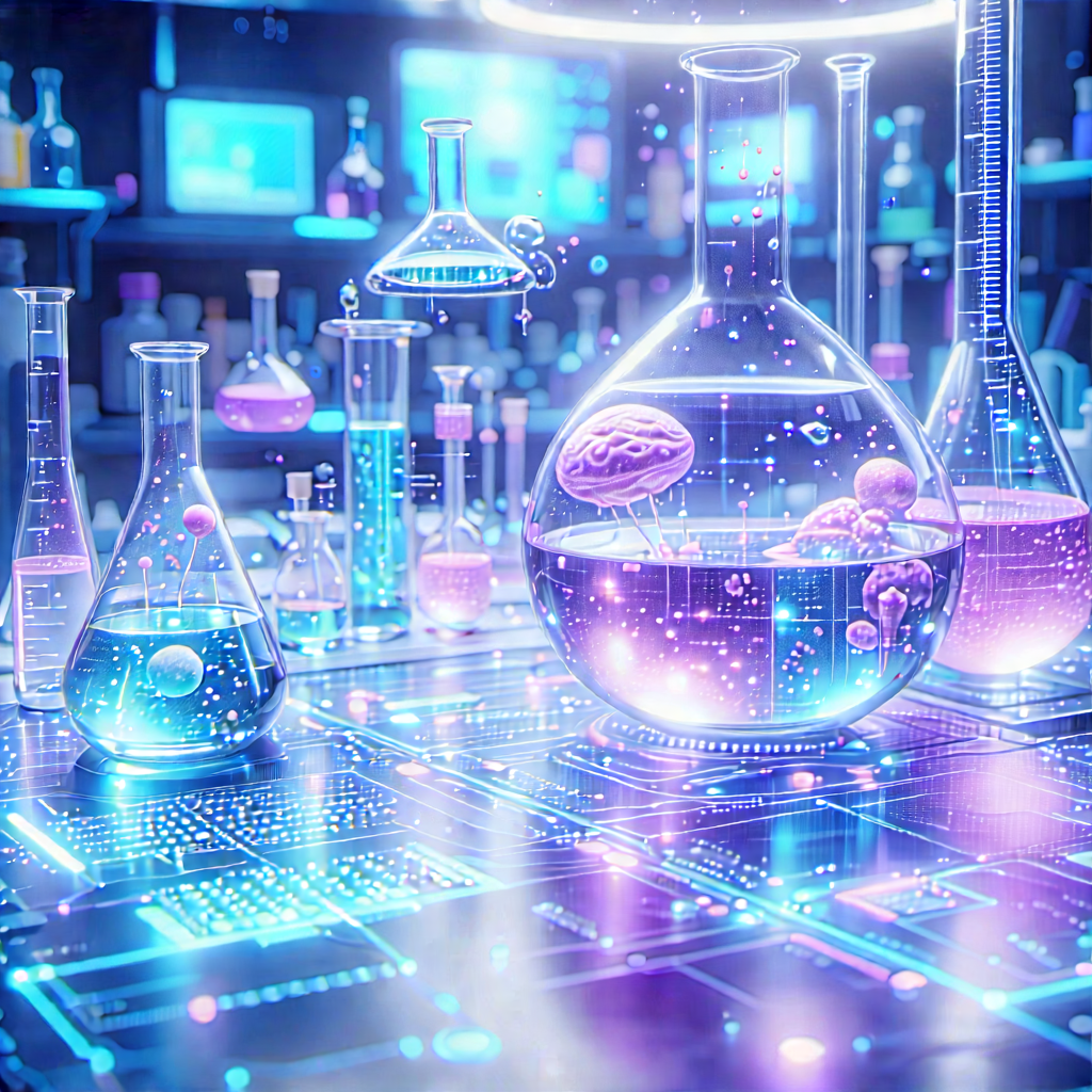 Entertainment Technology In Modern Laboratory With Image, There