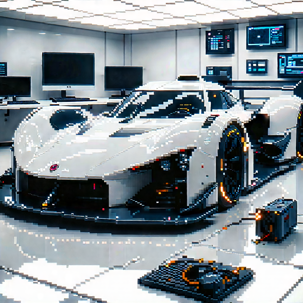 Automotive Technology In Tech Office With Image, There