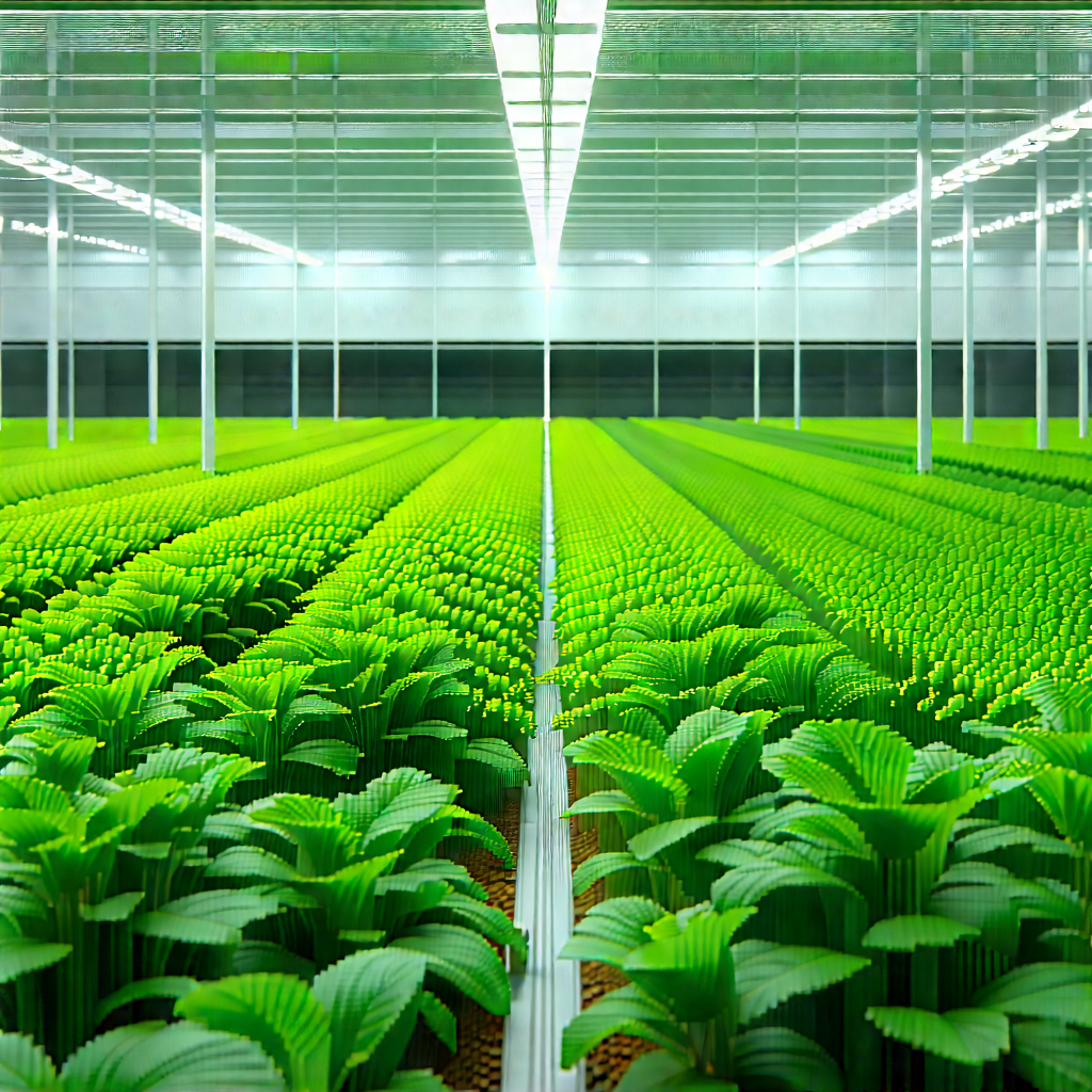Agricultural technology in research center