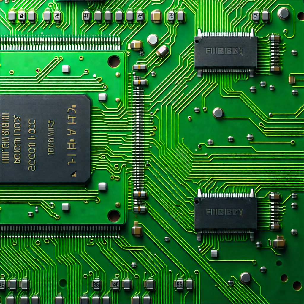 Close-up of memory module