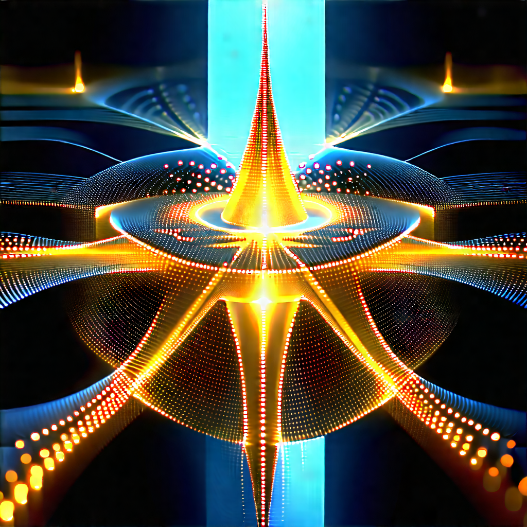 Quantum computer with digital particles