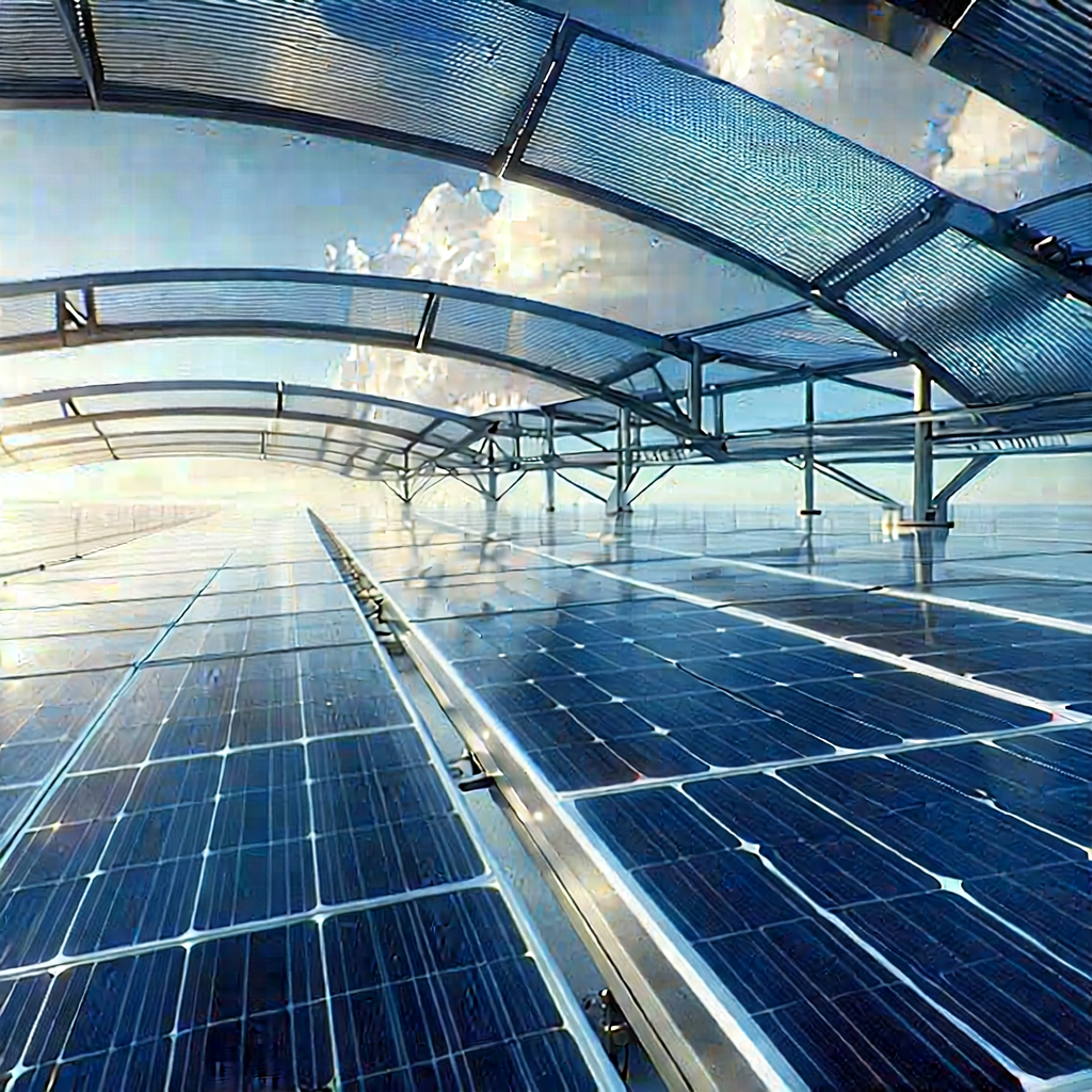 Innovative Renewable Energy (design:1.17) With Large Solar
