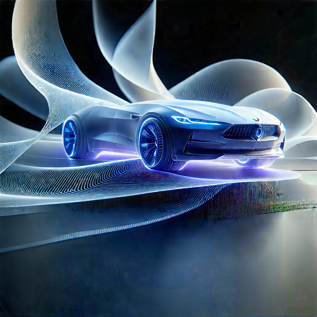 Automotive Technology In Field Deployment With Futuristic Shown