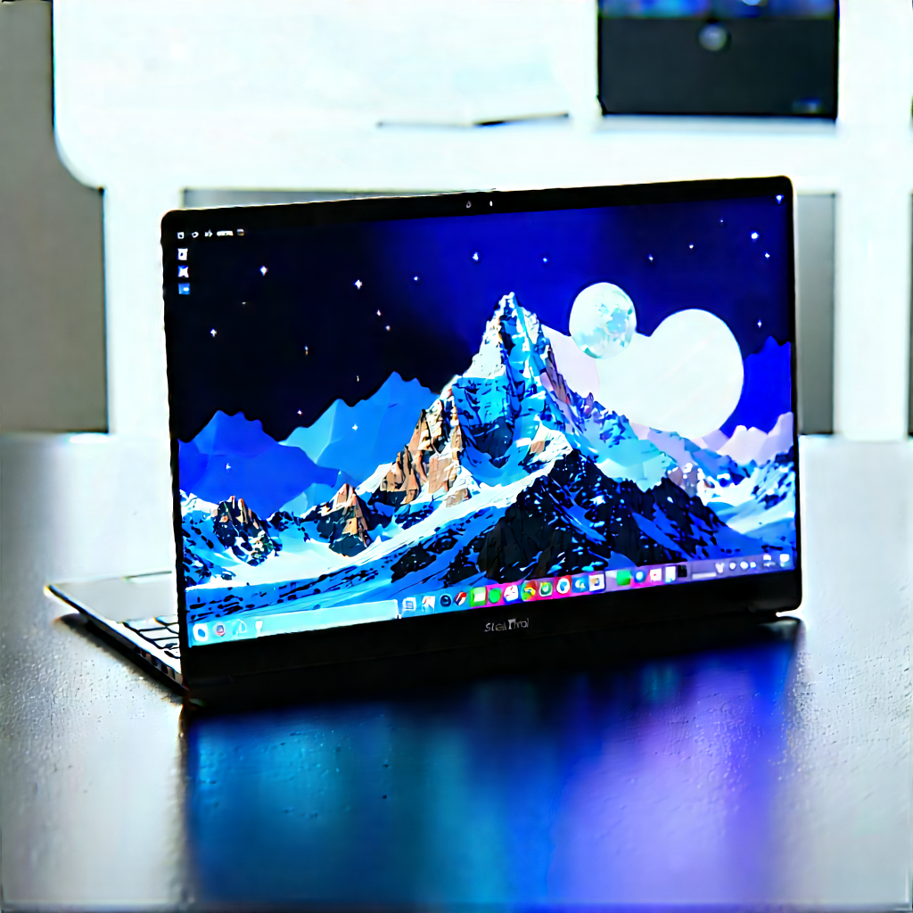 Laptop With Holographic Display With Laptop Computer