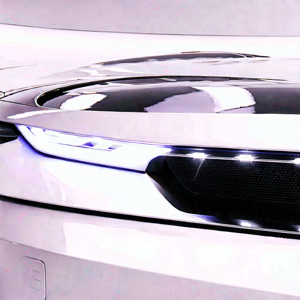 Automotive Technology In Tech Office With White Hood