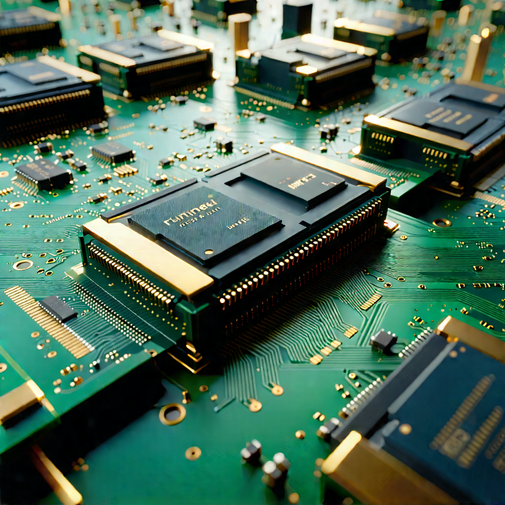 Close-up of memory module