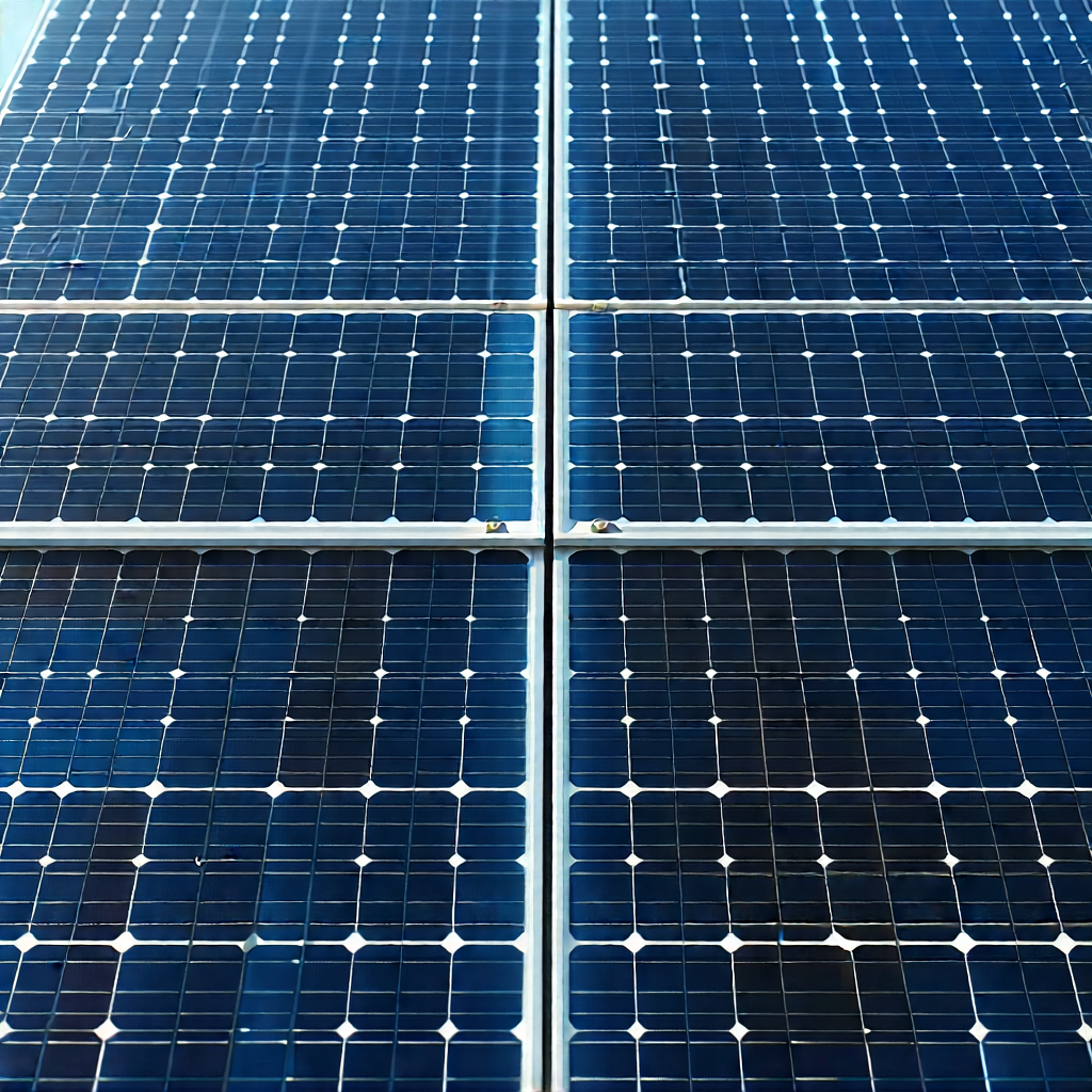 Solar Panel With Laser Scanning With Large Solar