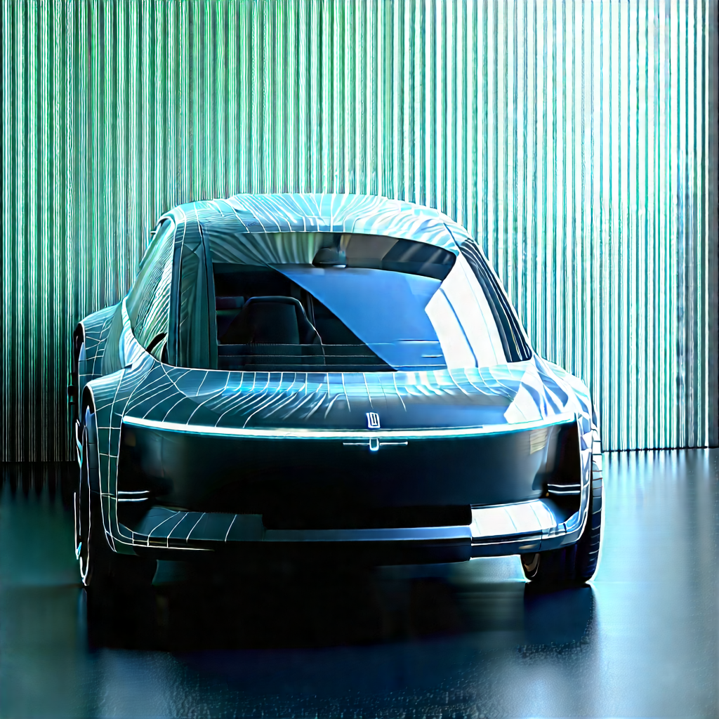 Innovative Electric Vehicle (design:1.33) With Sleek, Futuristic