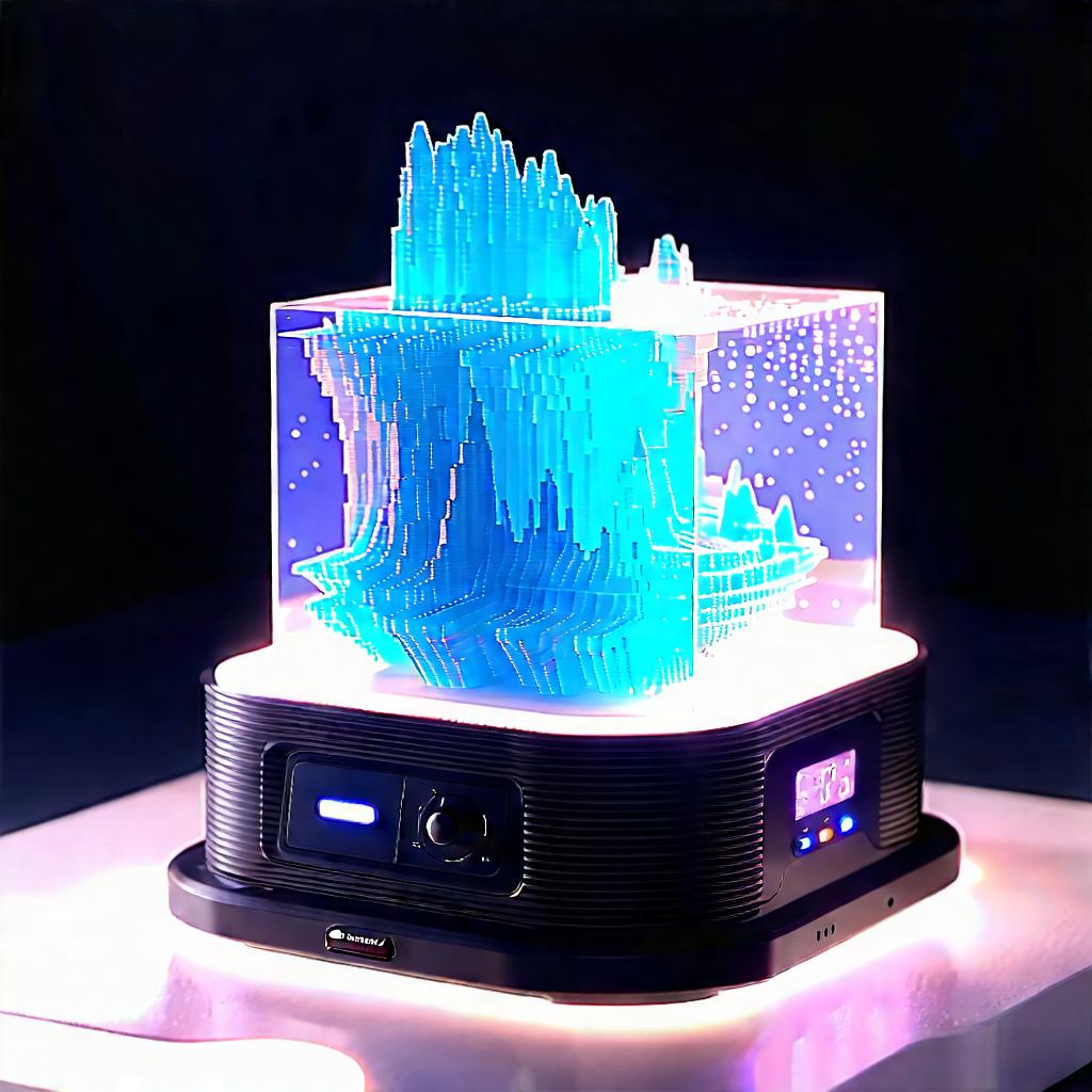 3d printer with digital particles