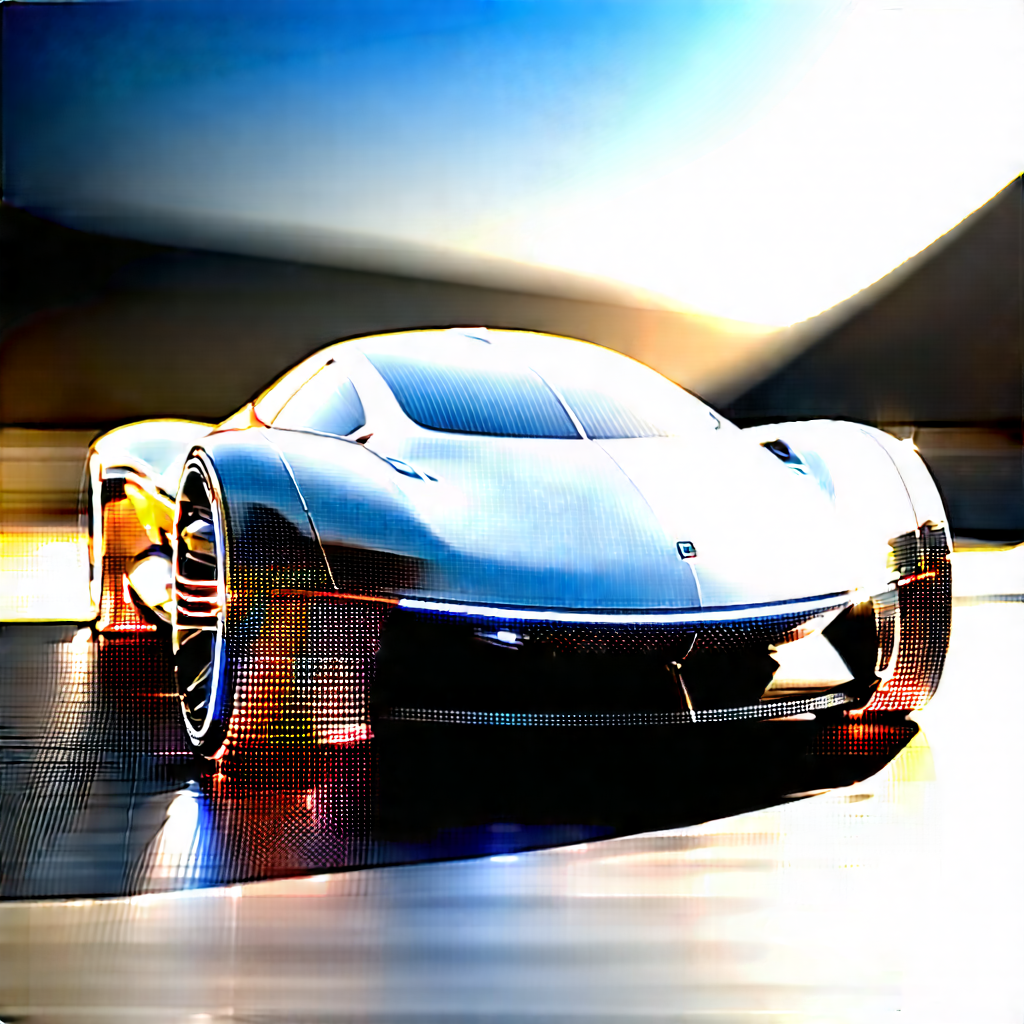 Innovative Electric Vehicle Design With Sleek Silver