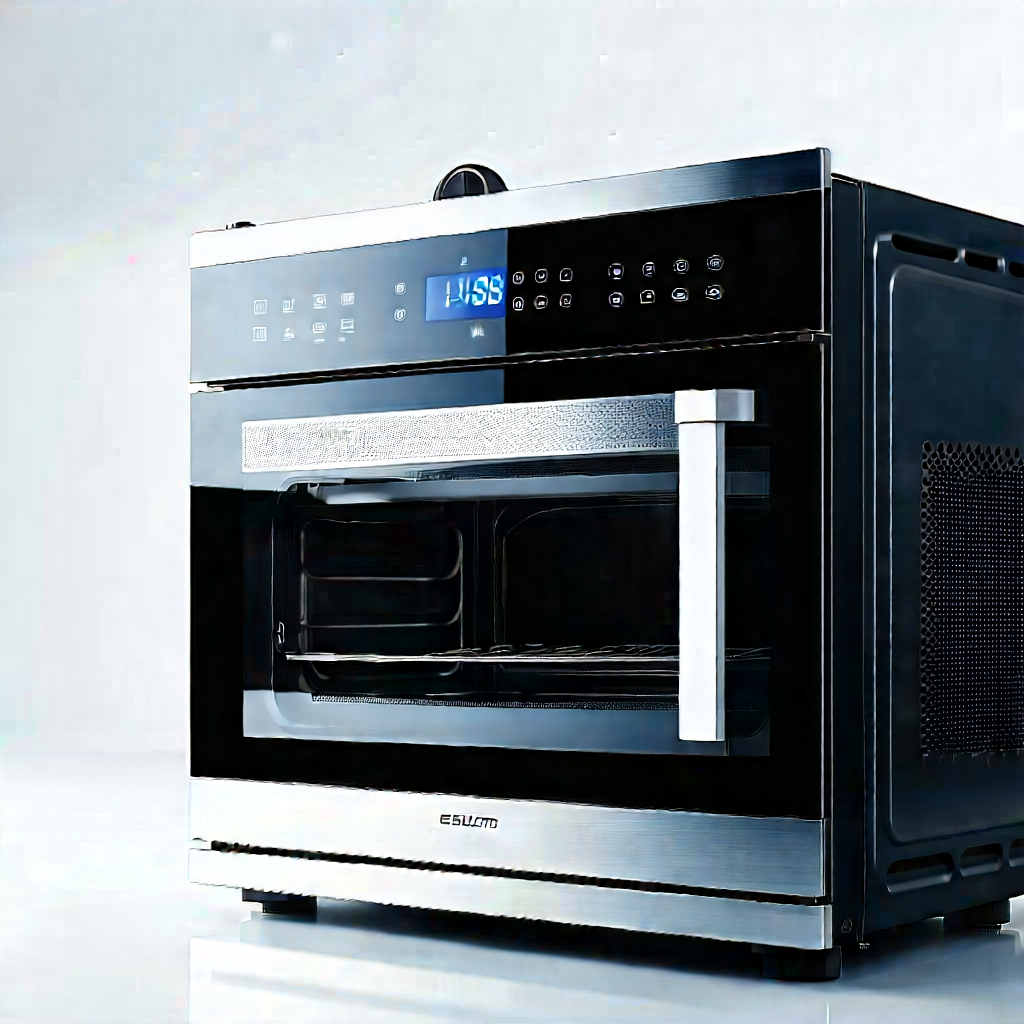 Innovative Smart Appliance Design With Black Silver