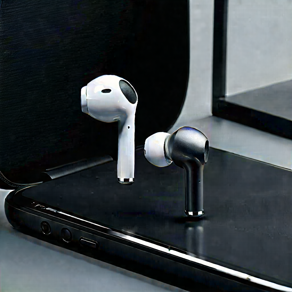 Wireless earbuds with user interface