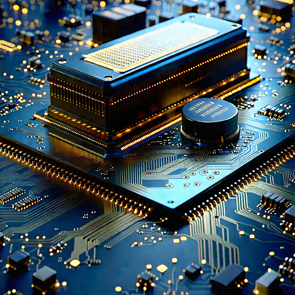 Close-up of sensor array
