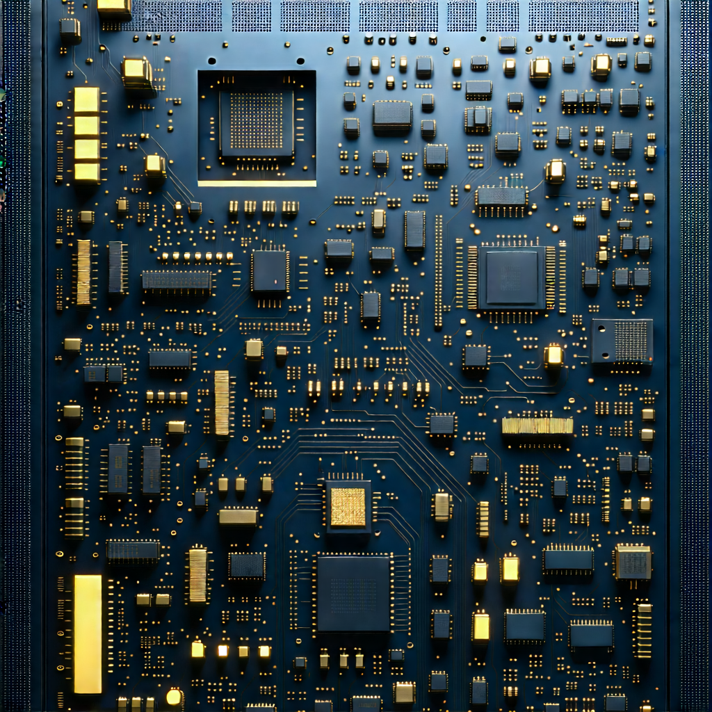 Close-up of sensor array