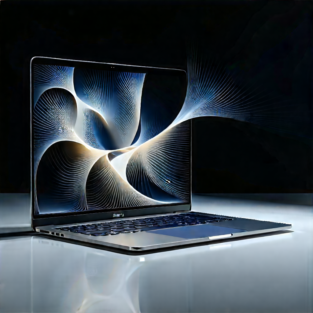Laptop With User Interface With Laptop Computer