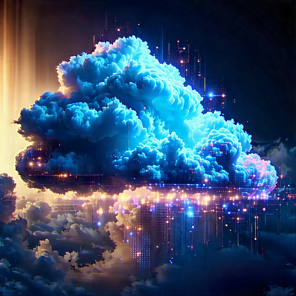 Cloud Computing Visualization With Image