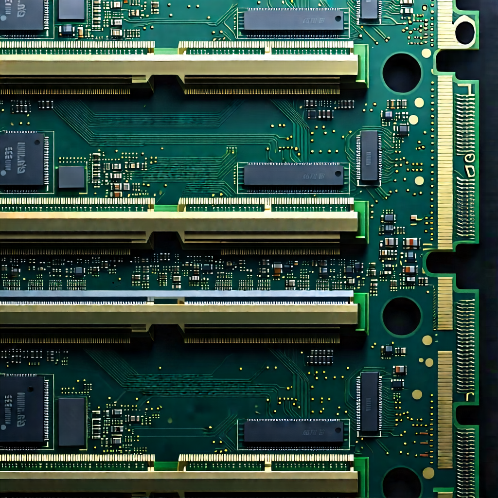 Close-up of memory module