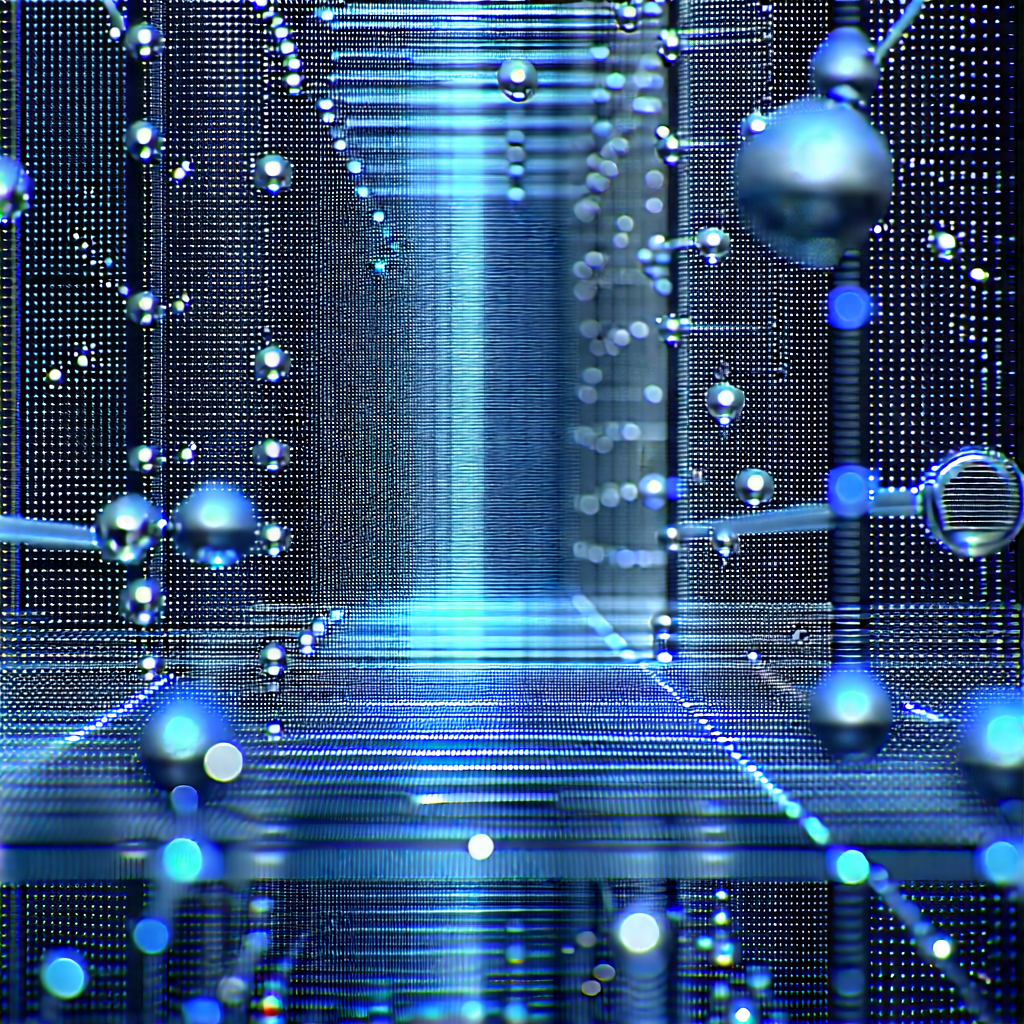 Close-up of sensor array
