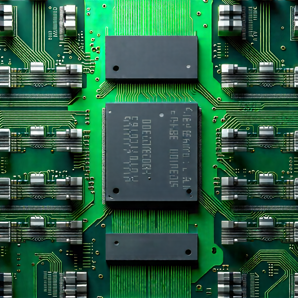 Close-up of memory module