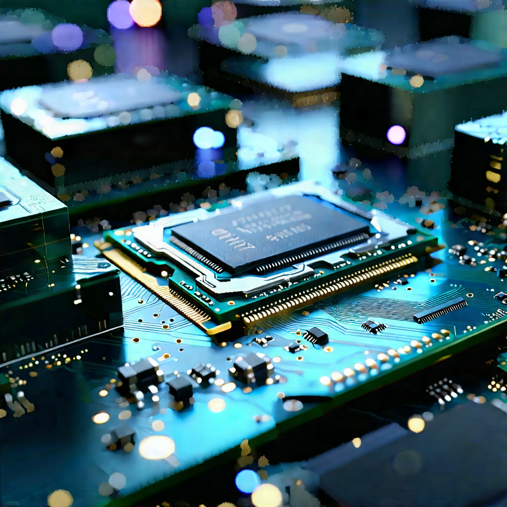 Close-up of memory module