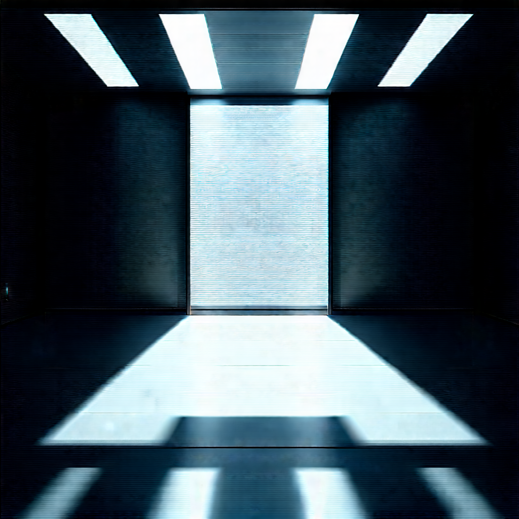 Futuristic server room