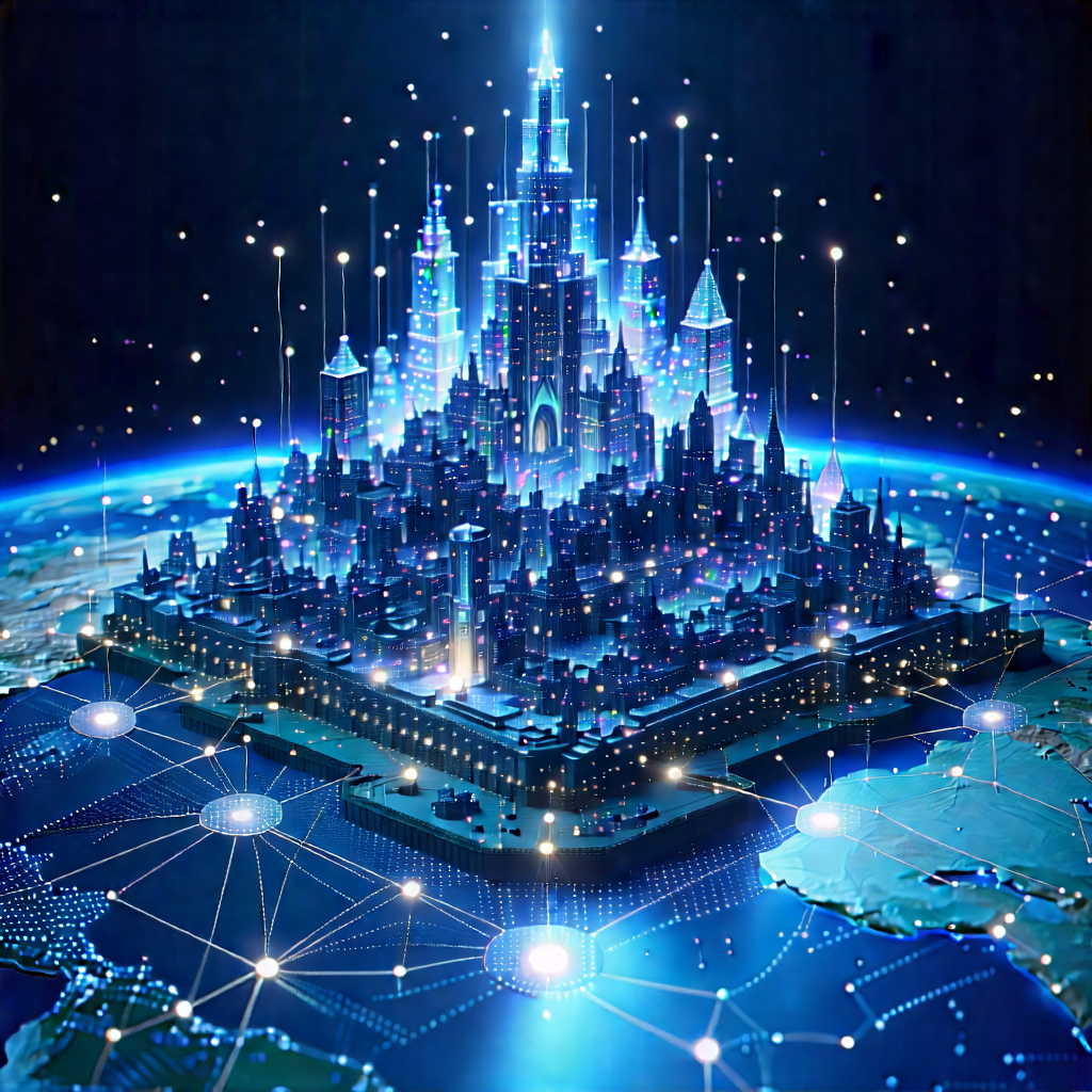 Blockchain network visualization